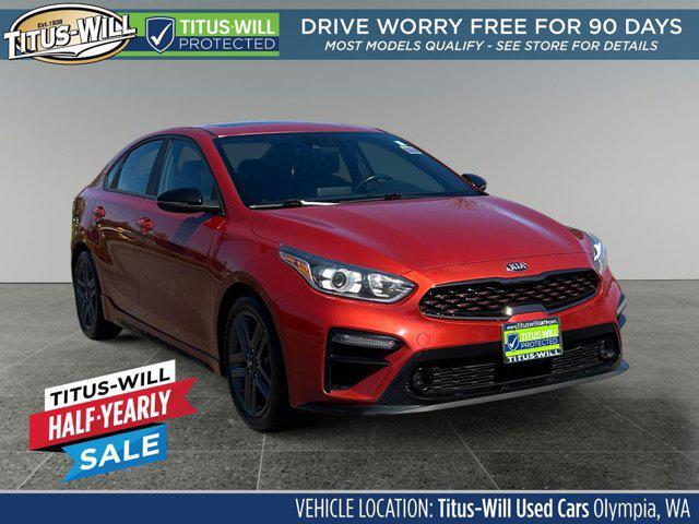 used 2021 Kia Forte car, priced at $18,730