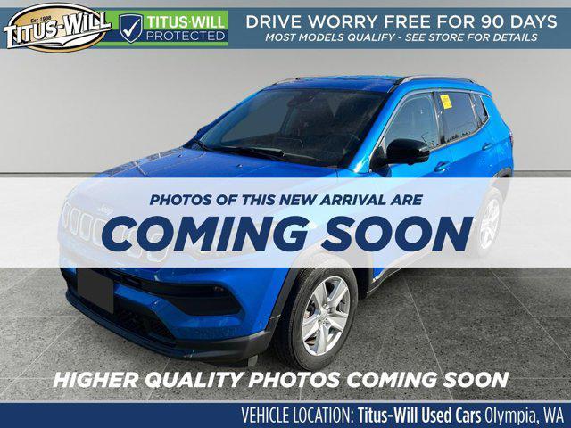 used 2022 Jeep Compass car, priced at $24,788