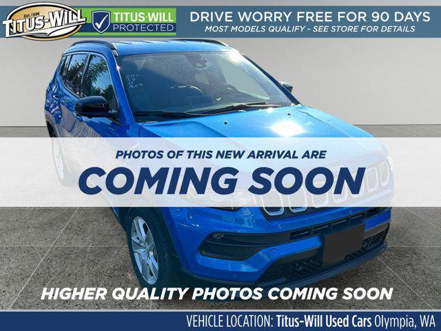 used 2022 Jeep Compass car, priced at $24,788