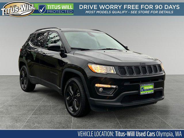 used 2021 Jeep Compass car, priced at $22,790