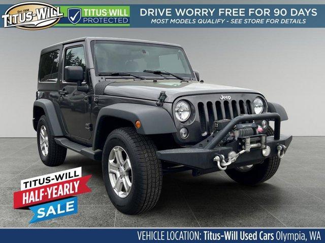 used 2017 Jeep Wrangler car, priced at $22,463