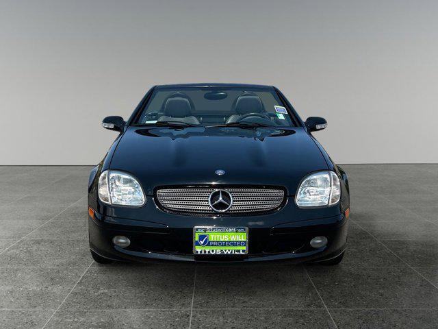 used 2002 Mercedes-Benz SLK-Class car, priced at $10,999