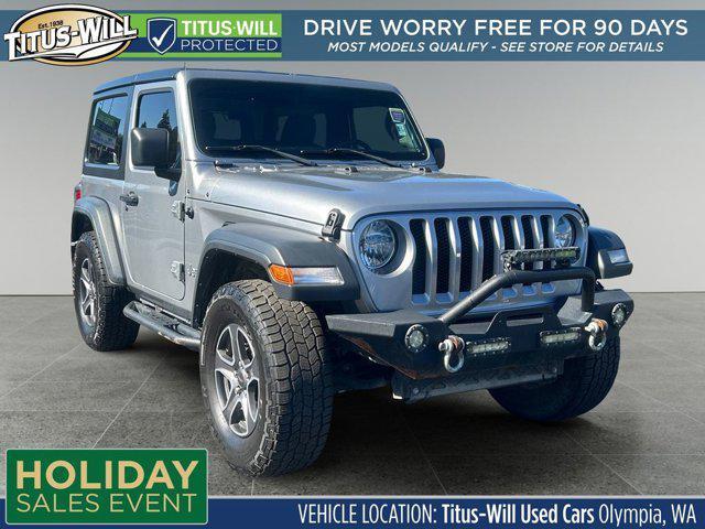 used 2018 Jeep Wrangler car, priced at $21,980