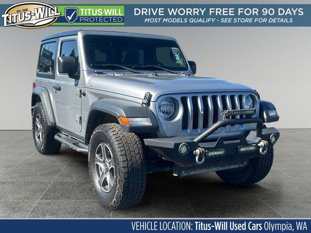 used 2018 Jeep Wrangler car, priced at $21,980