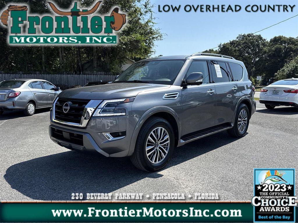 used 2022 Nissan Armada car, priced at $38,900