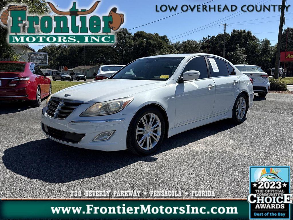 used 2013 Hyundai Genesis car, priced at $8,900
