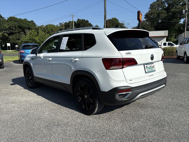used 2023 Volkswagen Taos car, priced at $19,900