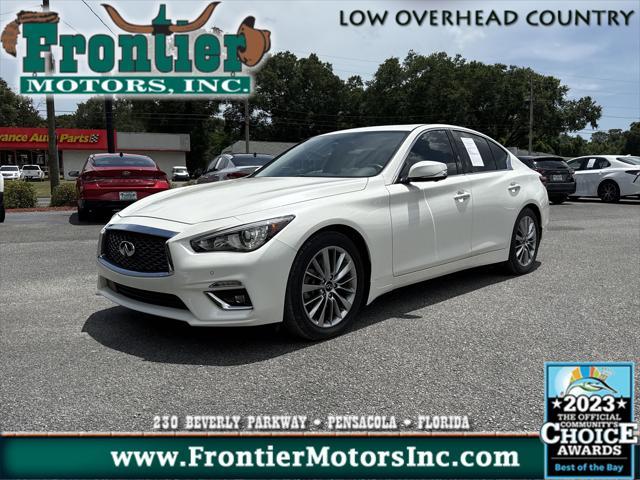 used 2022 INFINITI Q50 car, priced at $31,900