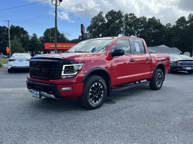 used 2021 Nissan Titan car, priced at $43,900