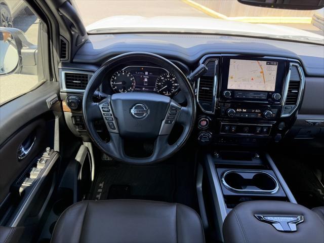 used 2021 Nissan Titan car, priced at $46,900