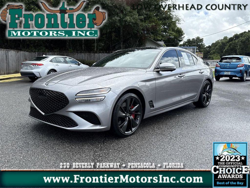 used 2023 Genesis G70 car, priced at $38,900