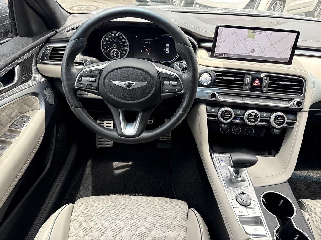 used 2023 Genesis G70 car, priced at $38,900