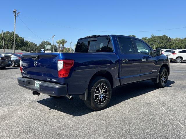used 2021 Nissan Titan car, priced at $34,900