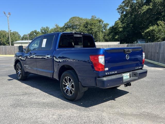 used 2021 Nissan Titan car, priced at $34,900