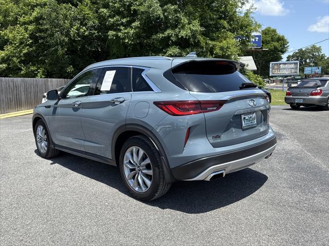 used 2022 INFINITI QX50 car, priced at $32,900