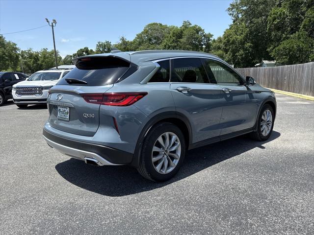 used 2022 INFINITI QX50 car, priced at $32,900