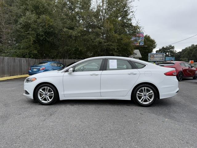 used 2018 Ford Fusion car, priced at $18,200