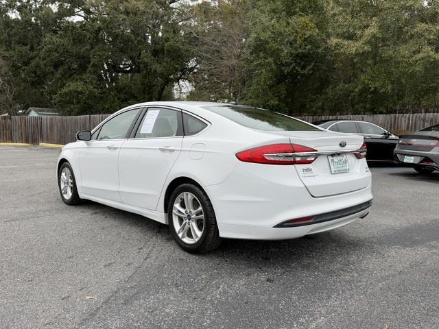 used 2018 Ford Fusion car, priced at $18,200