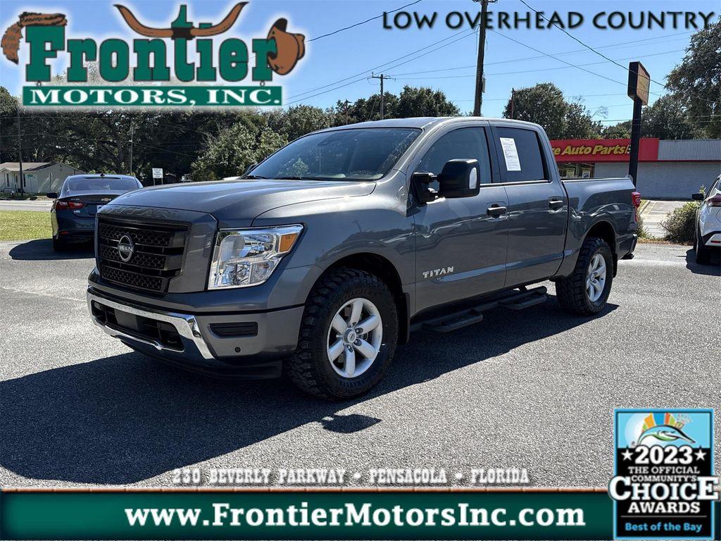 used 2024 Nissan Titan car, priced at $45,900
