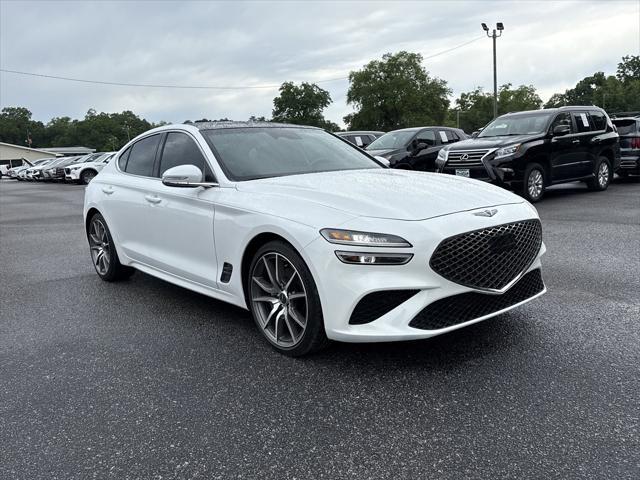 used 2022 Genesis G70 car, priced at $32,900