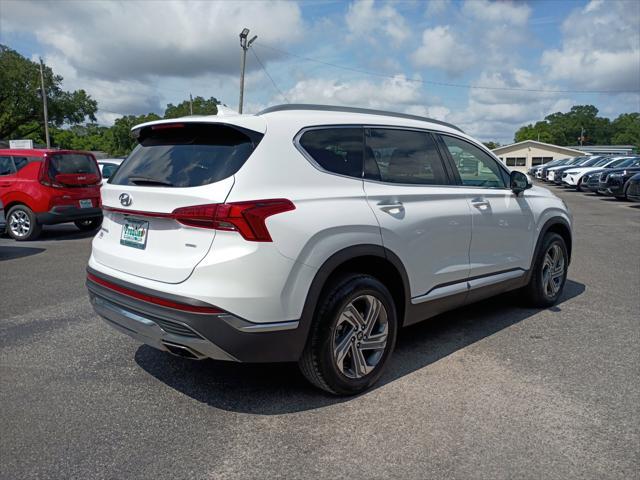 used 2021 Hyundai Santa Fe car, priced at $28,900