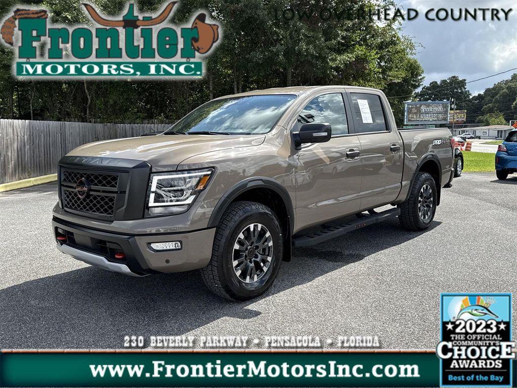 used 2024 Nissan Titan car, priced at $49,900