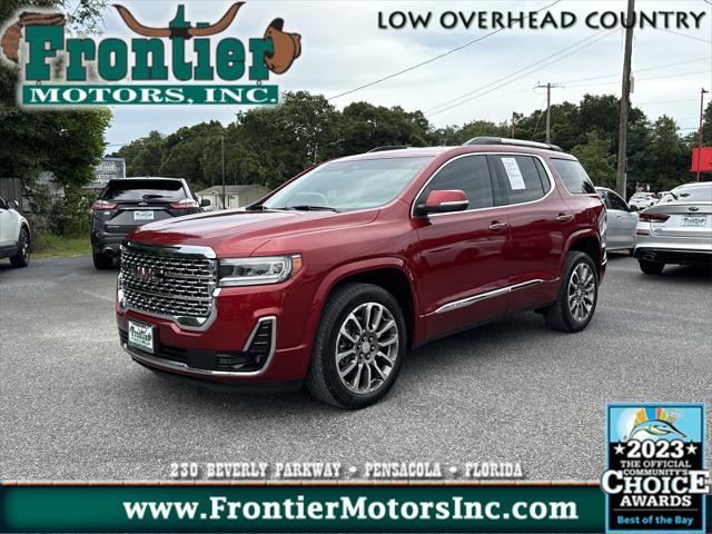 used 2021 GMC Acadia car, priced at $31,900