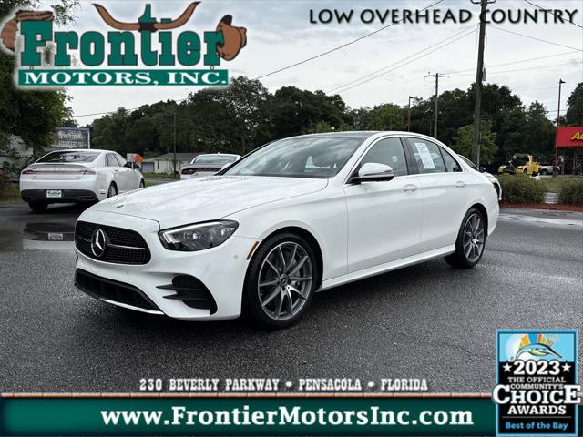 used 2021 Mercedes-Benz E-Class car, priced at $39,900