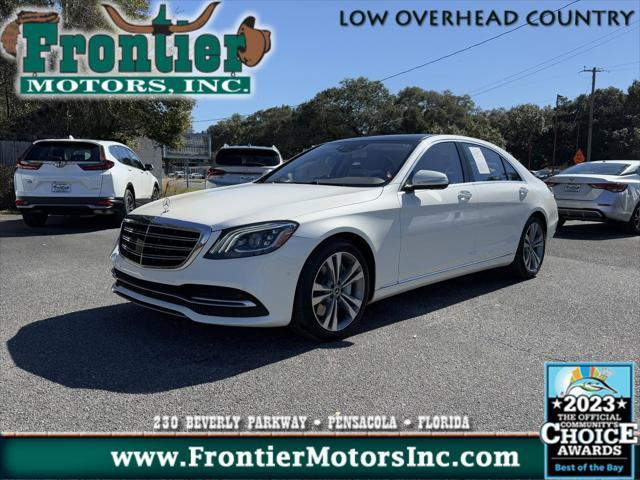 used 2018 Mercedes-Benz S-Class car, priced at $42,900