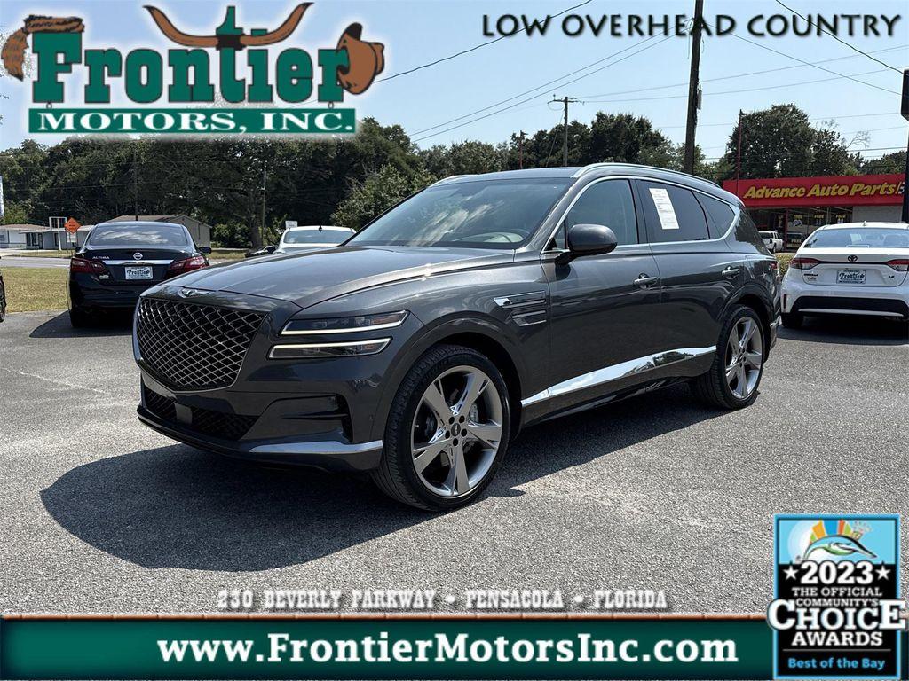 used 2021 Genesis GV80 car, priced at $37,900