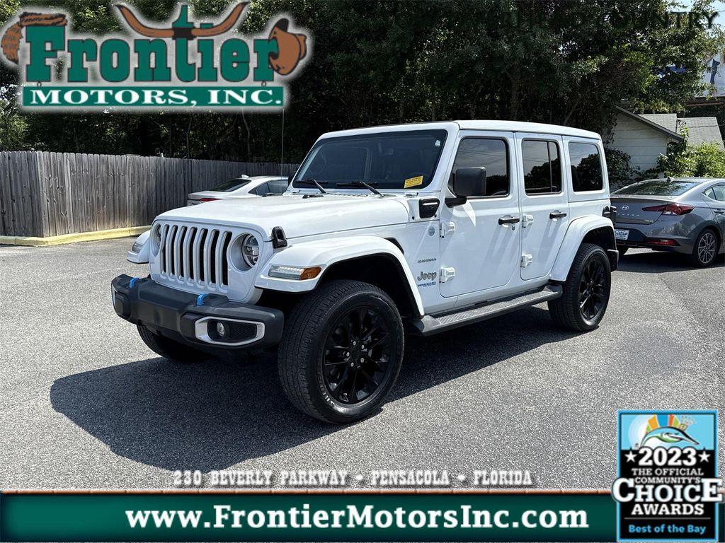 used 2022 Jeep Wrangler Unlimited 4xe car, priced at $34,900