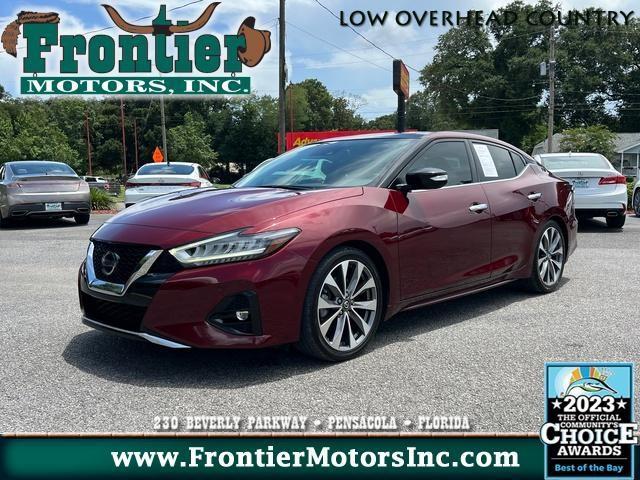 used 2021 Nissan Maxima car, priced at $26,900