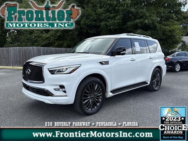 used 2022 INFINITI QX80 car, priced at $49,900