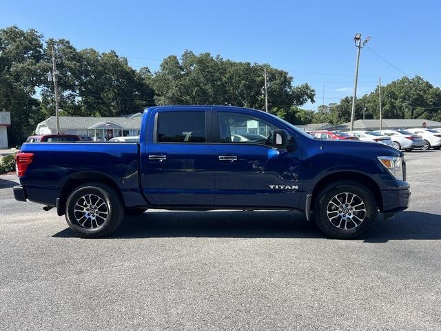 used 2021 Nissan Titan car, priced at $37,900