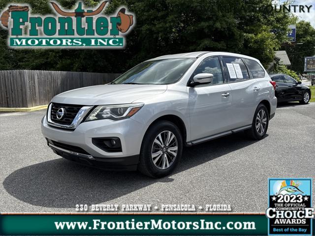 used 2017 Nissan Pathfinder car, priced at $10,900