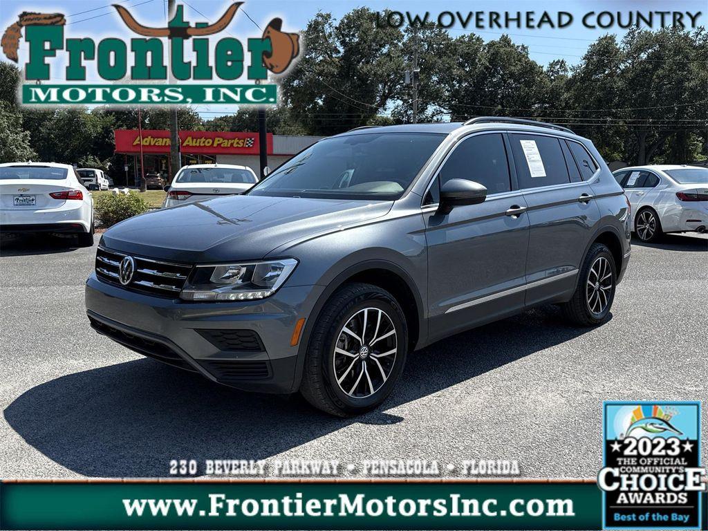 used 2021 Volkswagen Tiguan car, priced at $22,900