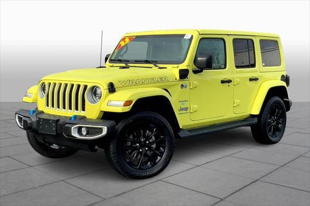 used 2023 Jeep Wrangler 4xe car, priced at $36,575