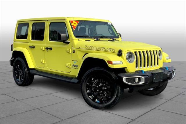 used 2023 Jeep Wrangler 4xe car, priced at $36,575