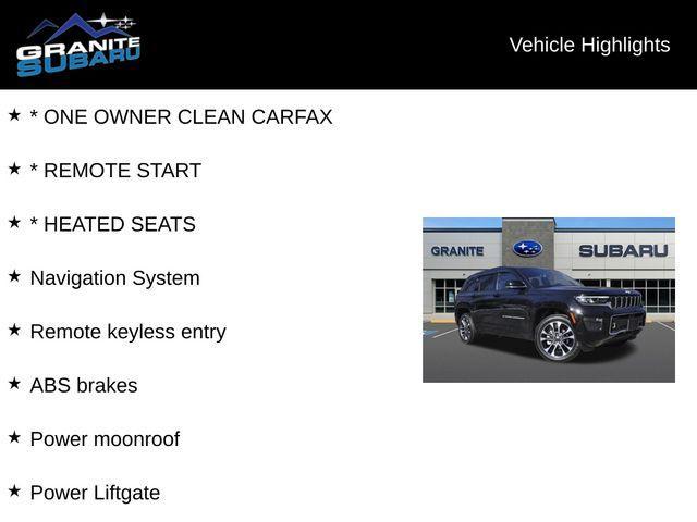 used 2024 Jeep Grand Cherokee car, priced at $46,990