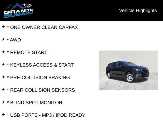 used 2024 Chevrolet Equinox car, priced at $23,995