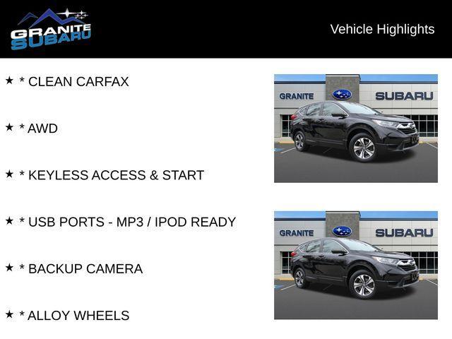 used 2018 Honda CR-V car, priced at $16,990