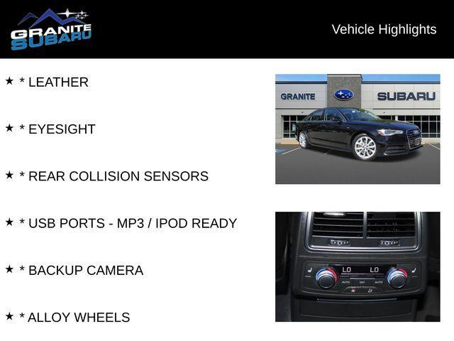 used 2017 Audi A6 car, priced at $16,790