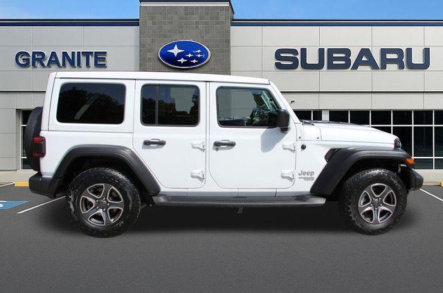 used 2021 Jeep Wrangler Unlimited car, priced at $30,820