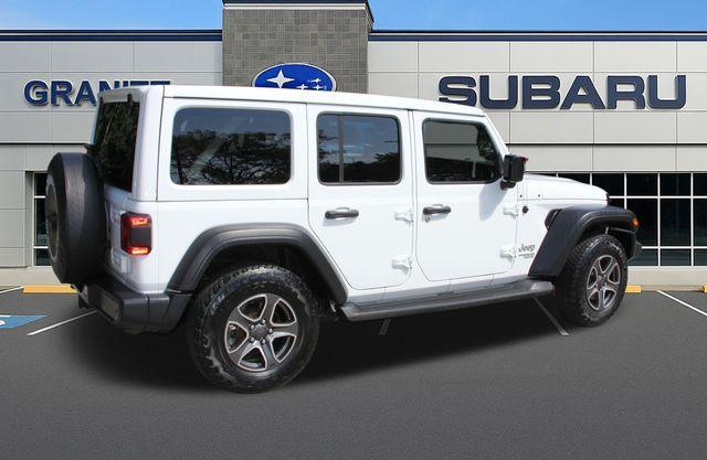 used 2021 Jeep Wrangler Unlimited car, priced at $30,820