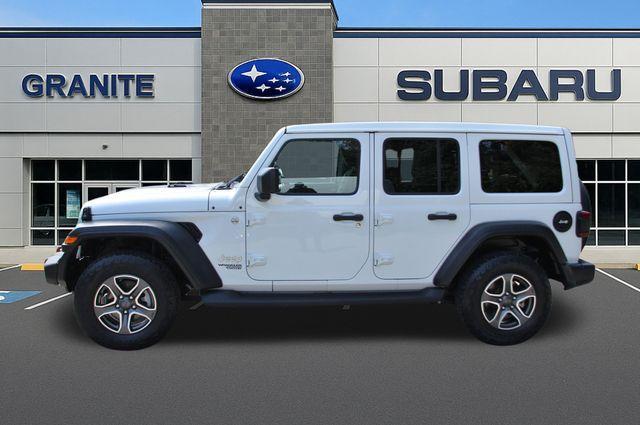 used 2021 Jeep Wrangler Unlimited car, priced at $30,820