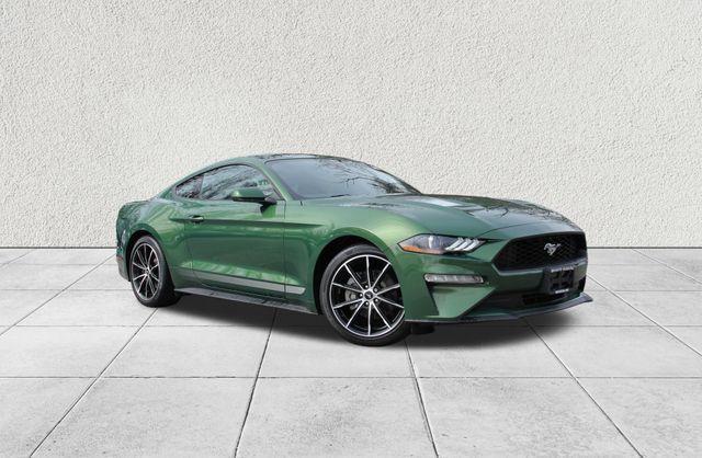 used 2022 Ford Mustang car, priced at $27,500