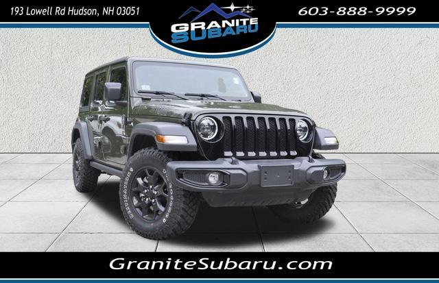 used 2023 Jeep Wrangler car, priced at $43,890