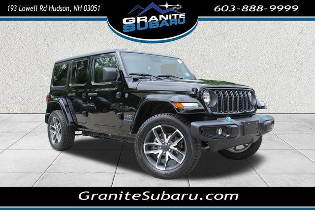 used 2024 Jeep Wrangler 4xe car, priced at $33,890