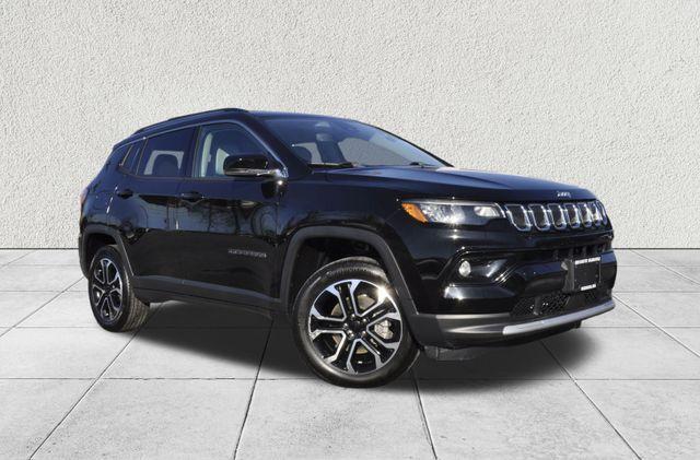 used 2022 Jeep Compass car, priced at $24,990