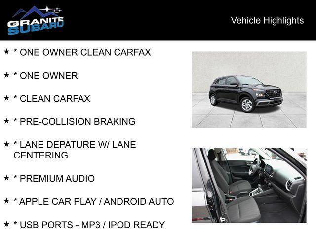 used 2022 Hyundai Venue car, priced at $15,995